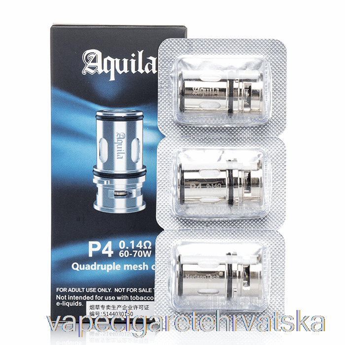 Vape Hrvatska Horizon Tech Aquila Zamjenske Zavojnice 0.14ohm P4 Quad Zavojnice